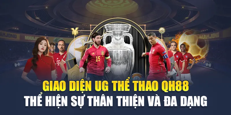 Giao diện UG thể thao QH88